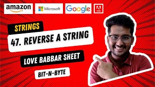 47. Reverse a String | Recursive approach 🔥 | Love Babbar 450 DSA | Leetcode | Very Easy Problem