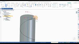 Solid Sweep Cut Solid Edge