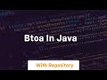 btoa in java