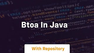 btoa in java
