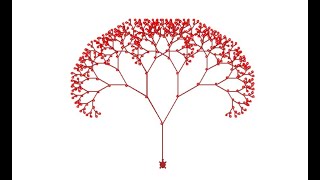 Making a tree design in just 25 lines of code #turtle #python #design #tree