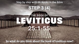 So what do you think about the book of Leviticus now? - Leviticus 25:1-55 - 7pm 29-Jan-2025