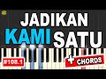 JADIKAN KAMI SATU [JONATHAN PRAWIRA] - EASY Piano Tutorial [108.1]