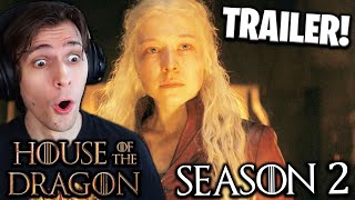 House of the Dragon: Season 2 - Official Trailer REACTION!!!
