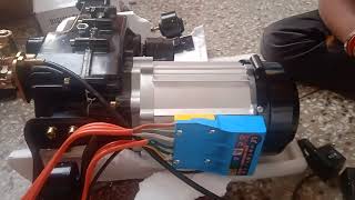 72V 5000W PMSM motor controler gear box  CAR CONVERSION KIT