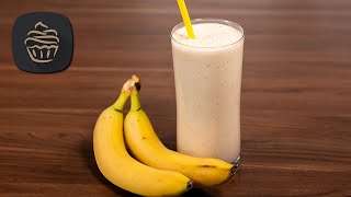 Bananenmilch schnell \u0026 einfach 🍌 - Alte Bananen sinnvoll verwerten