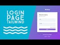 Building a Login Page with TailwindCSS 👨🏻‍💻