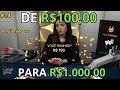 BLACKJACK SAINDO DE R$100,00 PARA R$1.000 REAIS - PROJETO PRIMEIRA BANCA - (EP.14)