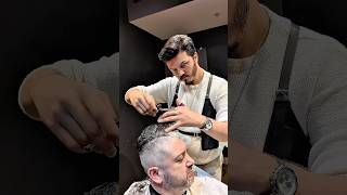 Asmr😳White Haircut #shorts #ilkereren