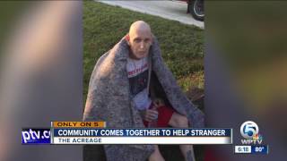 Community comes together to help stranger