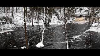 Myllykoski waterfall at Karkkila, Finland