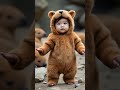 em bé capybara nhảy múa với còi xe tải baby babydance capybara