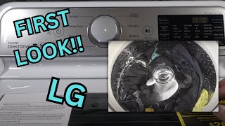 First Look, Full Wash LG WT7305CW AGITATOR Washer Work Pants