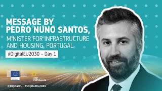 Leading the Digital Decade #DigitalEU2030, Message by Pedro Nuno Santos