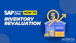 How to : Inventory Revaluation