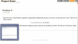 Java: Project Euler Problem 2