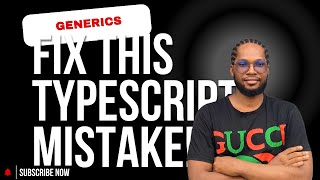 🚀 You’re Using TypeScript WRONG! (Fix It with Generics)