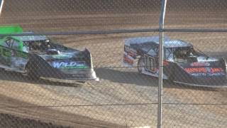 Plymouth Dirt Track Late Model Heat Race Action May 6 2017