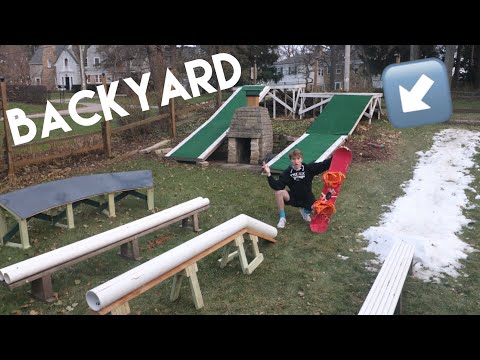 How To Build Boxes and Rails (Snowboarding) How To Build Boxes and Rails (Snowboarding)