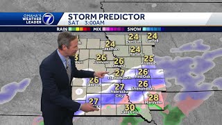 Tracking more snow chances near Omaha