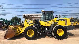 อั้มเอง - KOMATSU WA270-7 www.thaispmotor.com 089-8368497 / 093-0133778