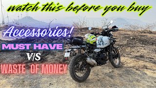 Himalayan 450 Must Have Accessories vs Waste of Money