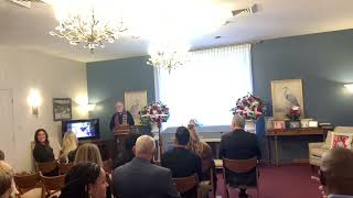 Funeral Service for Mrs. Skladany