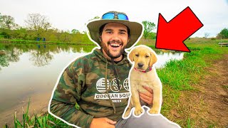 I Bought a NEW PUPPY for My BACKYARD FARM!!! (Help Me Name It)
