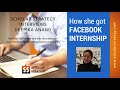 How MS CS grad from USC cracked Facebook internship? - Scholar Strategy