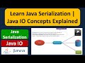 Learn Java Serialization | Java IO Concepts Explained | Java IO | Java Tutorial