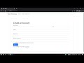 Using Bootstrap in ReactJs with react-bootstrap - Navbar & Signup Components