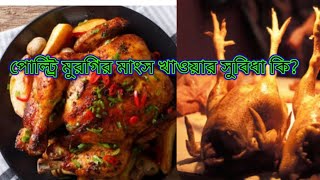 পোল্ট্রি মুরগির মাংস খাওয়ার সুবিধা কি || Thansha Entertainment Vlog ||