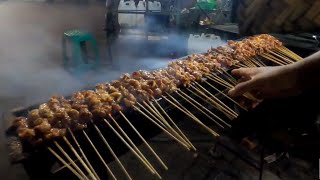 Semalam 1500 tusuk ludes | sate ayam sate sapi | sate madura | satay