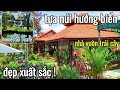 Nhà Vườn Gần Biển Sẵn Quán Cafe  Homestay Hồ CáKoi Vườn Cây Trái _ Lưng Tựa núi hướng biển Quá Ưng !