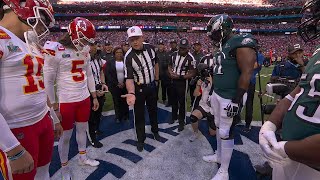 Chiefs Win Opening Coin Toss  | Super Bowl LVII