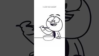 I Love Your Cooking 🥰 (Animation Meme) Orig: @andy.and.michelle  #shorts