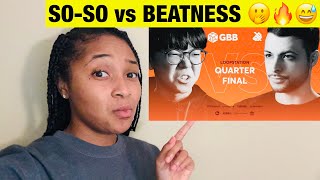 SO-SO vs Beatness | grand beatbox battle 2019 loopstation | reaction