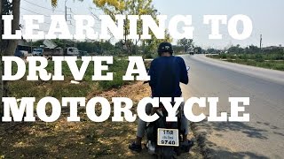 Learning to Drive a Scooter/Moped | Chiang Mai, Thailand