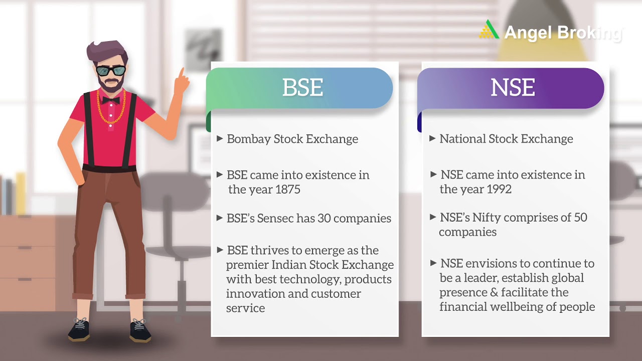 BSE V/S NSE (DIFFERENCE BETWEEN BSE AND NSE) - YouTube