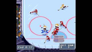 Game 80 of 82 Full Season of NHL 95 Detroit v Vancouver