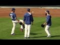 Dodgers Kershaw Wilson & Van Slyke Play Soccer While World Cup Plays on Big Screens 6-14-14