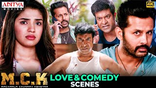 Macharla Chunaav Kshetra (M.C.K) Movie Love & Comedy Scenes | Nithiin | Krithi Shetty |Aditya Movies