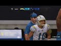 Chargers vs Cowboys Simulation (Madden 23 Rosters)