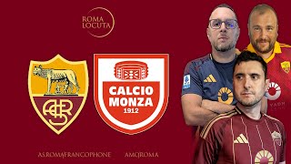 AS ROMA 4 - 0 AC MONZA / 3 PTS QUI ETAIENT NECESSAIRES POUR SE RAPPROCHER UN PEU PLUS DE L'EUROPE