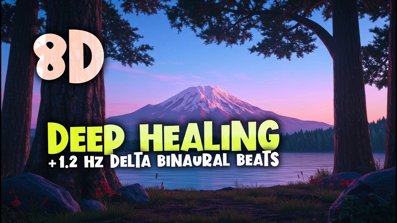 Deep Healing Sleep ёямщ 8d Calming Music 1 2 Hz Binaural Beats Asmr For