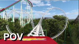 Python POV | NoLimits 2 | 60fps | 2D