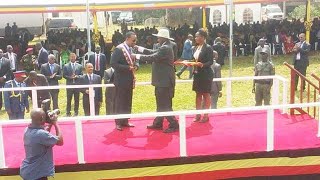 Museveni honours Ethiopia PM with Uganda's highest national accolade