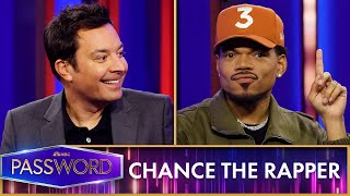 Chance the Rapper and Jimmy Fallon Play a Spooky Round of Password