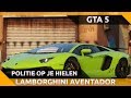 GTA 5 politie op je hielen  - Lamborghini Aventador