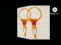 2022 every woman is liking this type of earring design light weight gold bali earring design